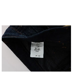 Blue Cotton Regular Fit Denim Jeans