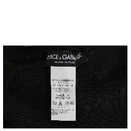 Gray Cashmere Ribbed Stretch Tights