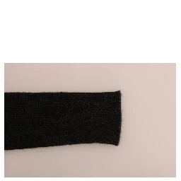 Gray Cashmere Ribbed Stretch Tights