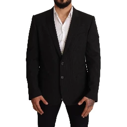 Black Striped MARTINI Jacket Blazer