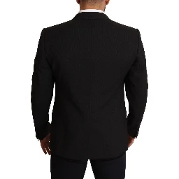 Black Striped MARTINI Jacket Blazer