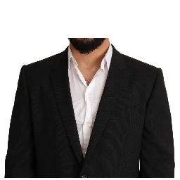 Black Striped MARTINI Jacket Blazer