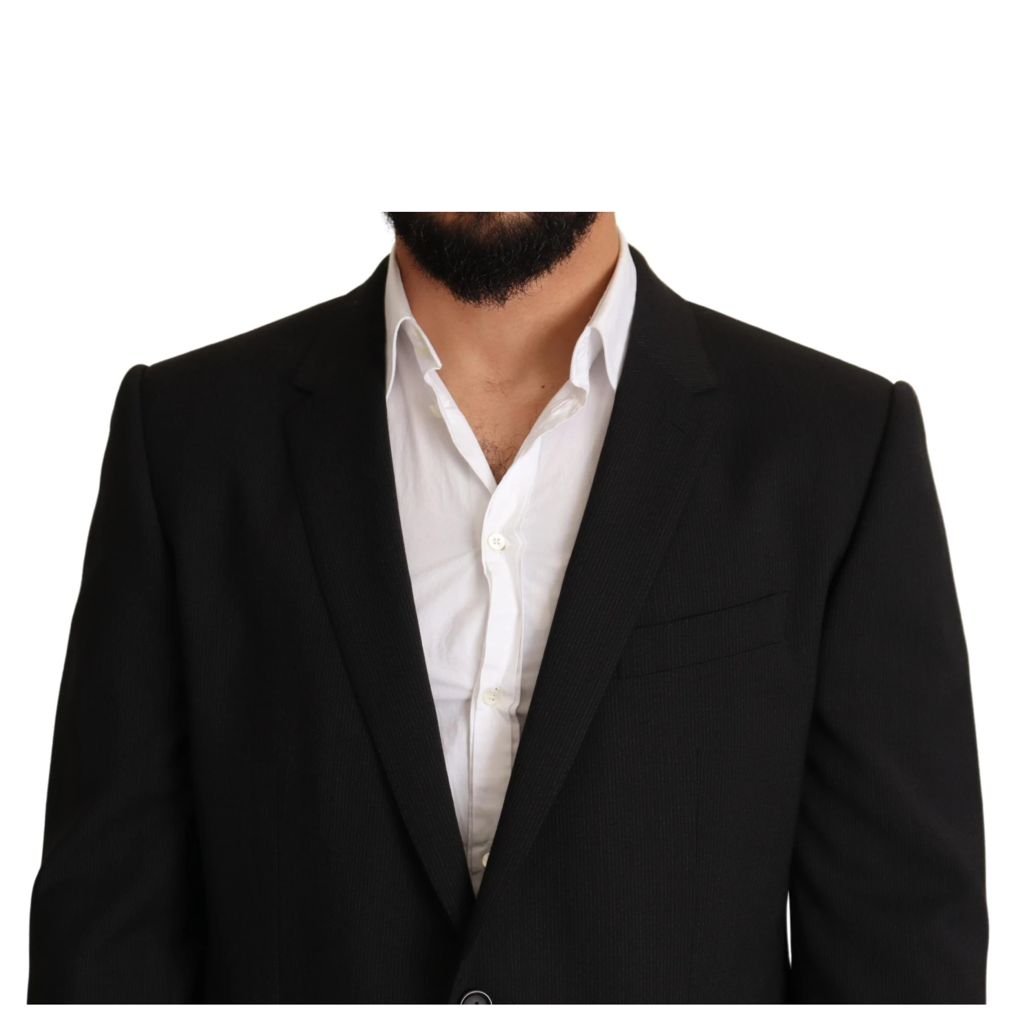 Black Striped MARTINI Jacket Blazer