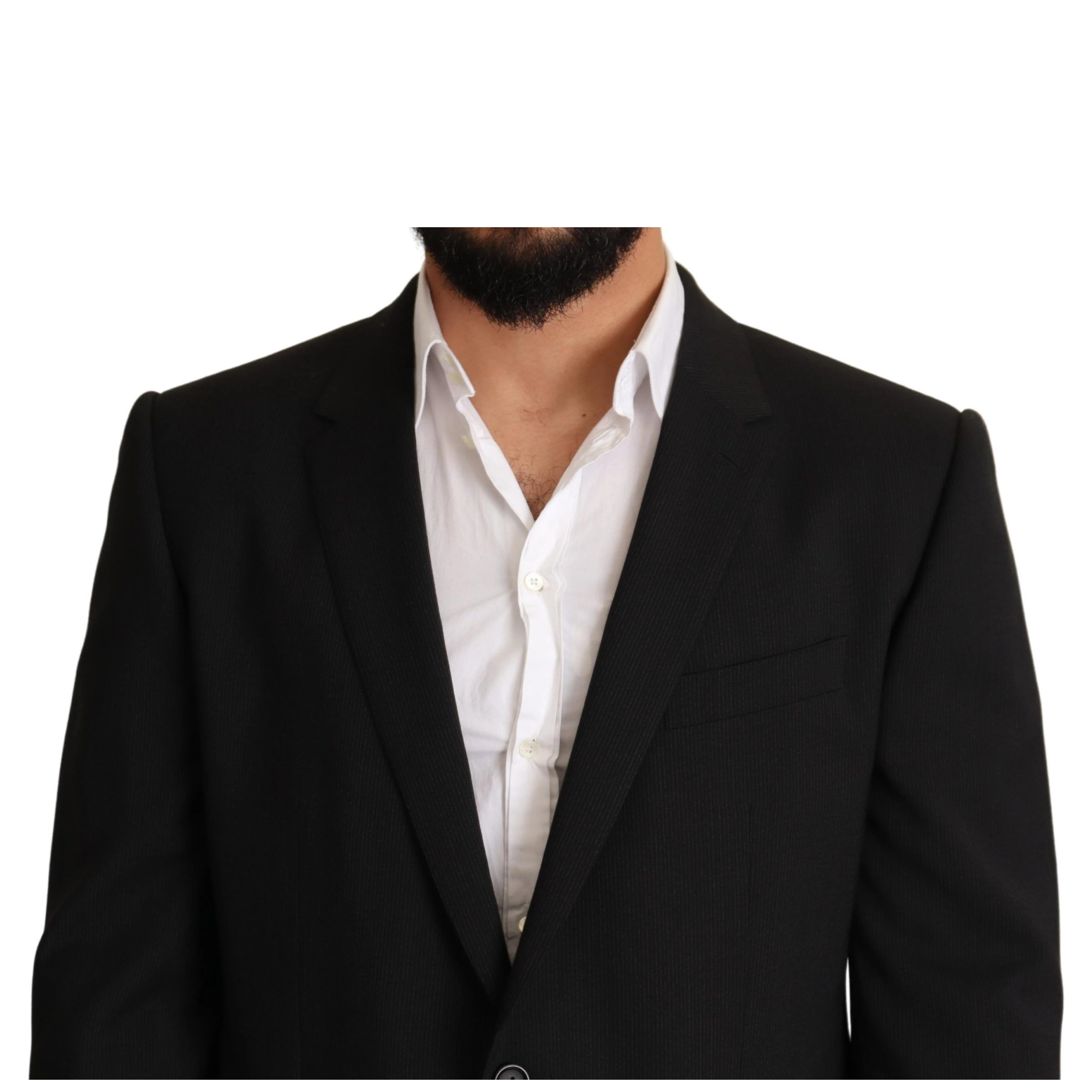 Black Striped MARTINI Jacket Blazer