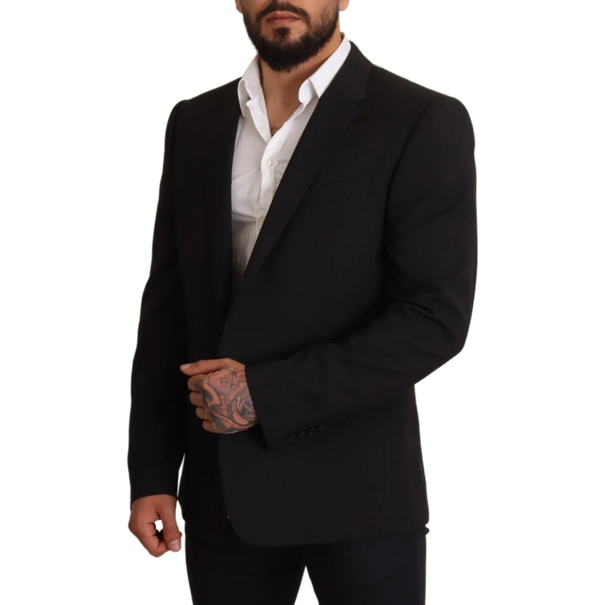 Black Striped MARTINI Jacket Blazer