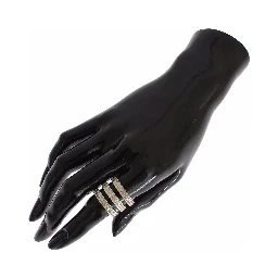 Authentic Womens Clear CZ 925 Sterling Silver Ring