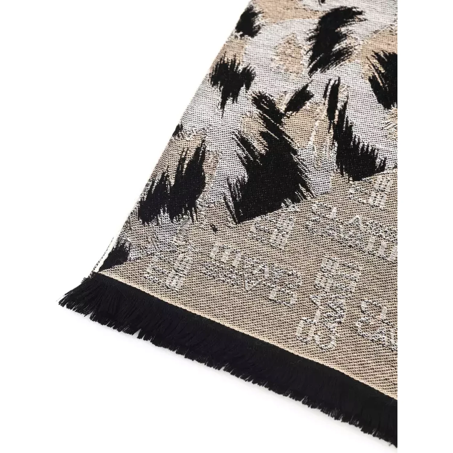 Beige Wool Scarf