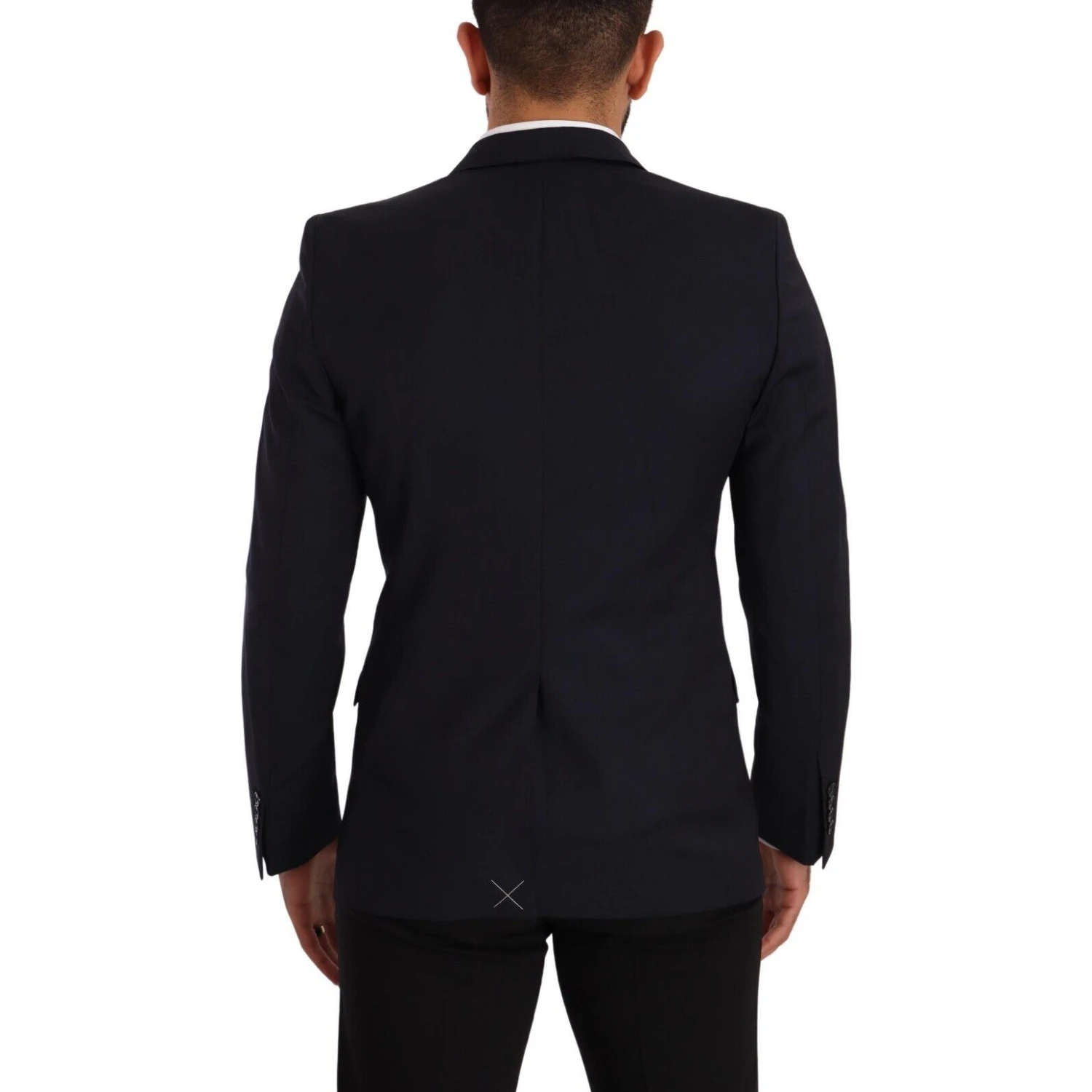 Dark Blue Single Breasted Coat MARTINI Blazer