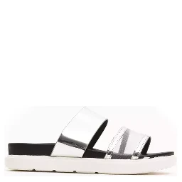 Silver Polyethylene Sandal