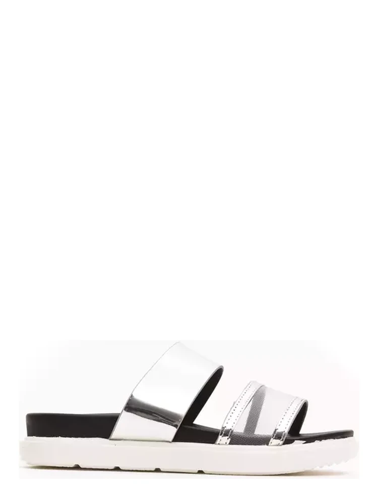 Silver Polyethylene Sandal
