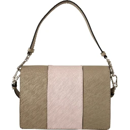 Sage Polyurethane Shoulder Bag