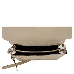 Sage Polyurethane Shoulder Bag