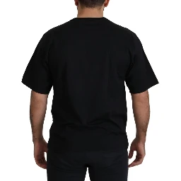 Black Gold STAR Crown DG Cotton Crewneck T-shirt