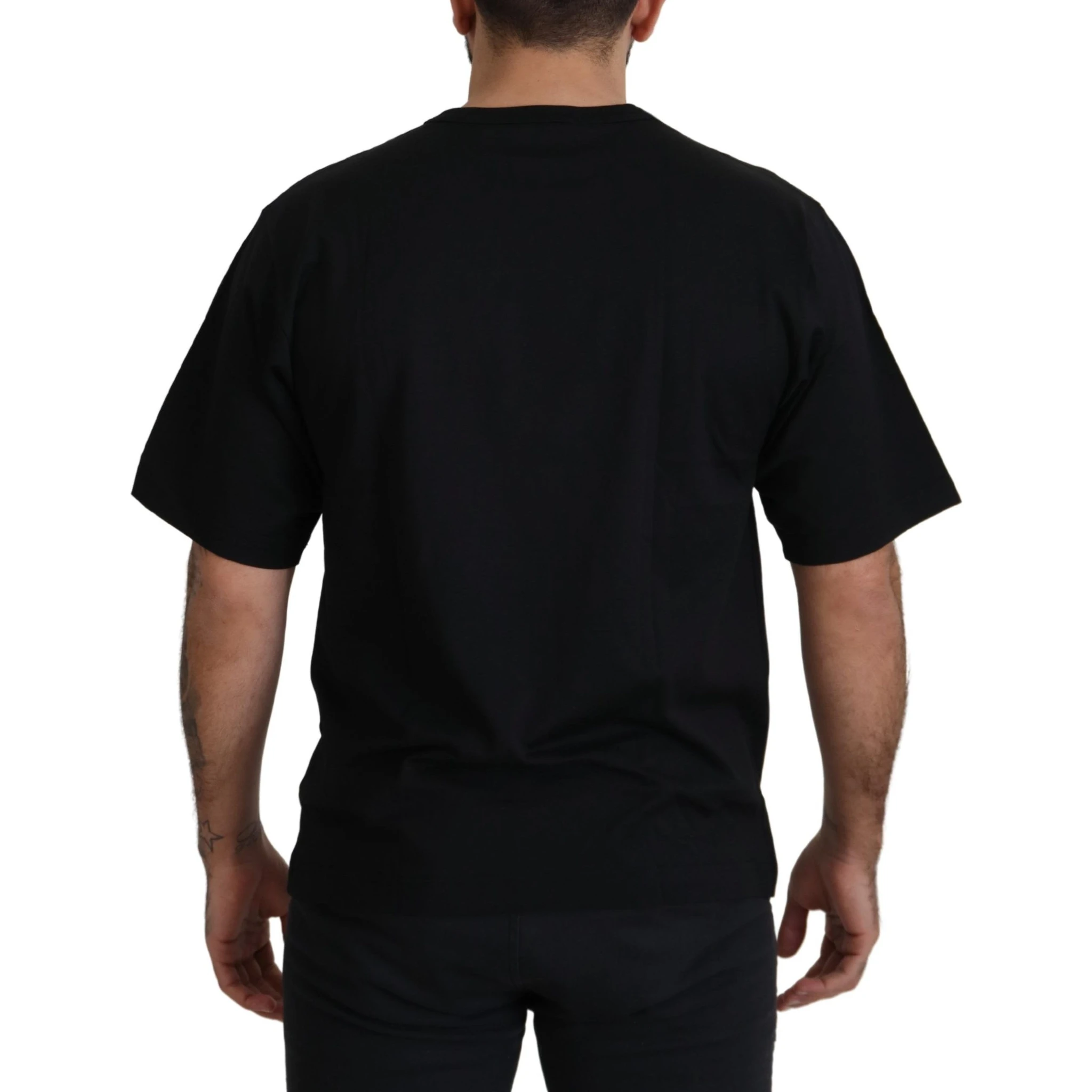 Black Gold STAR Crown DG Cotton Crewneck T-shirt