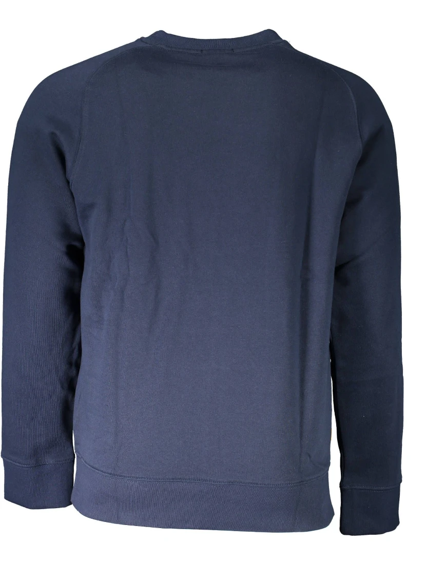 Blue Cotton Sweatshirt