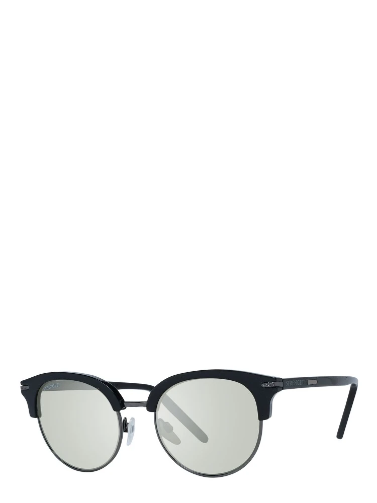 Black Acetate & Metal Sunglasses