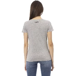 Gray Cotton T-Shirt