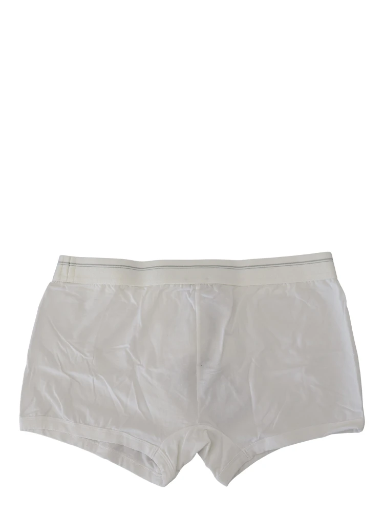 White Cotton Blend Regular Boxer Underwear alternative