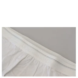 White Cotton Blend Regular Boxer Underwear