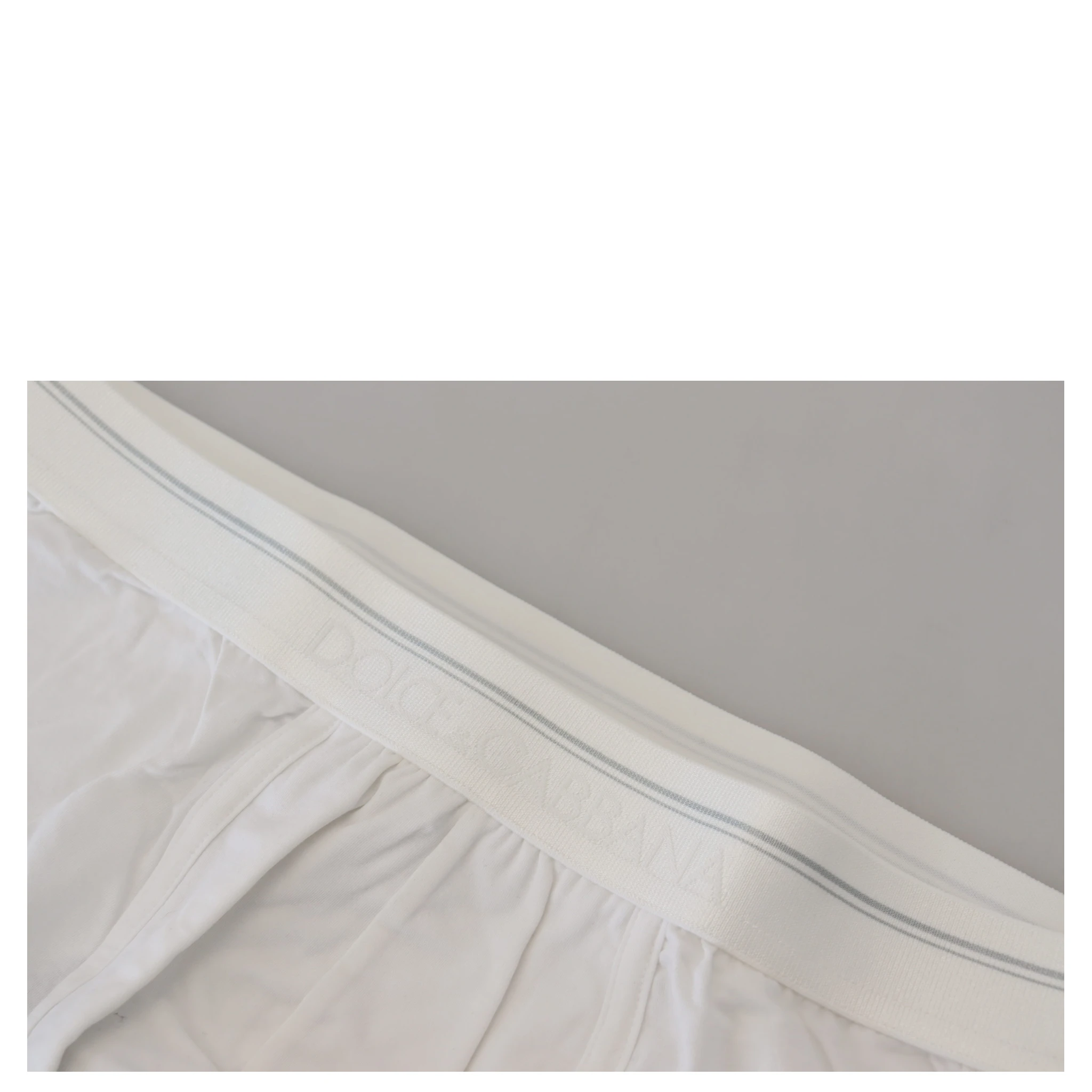 White Cotton Blend Regular Boxer Underwear