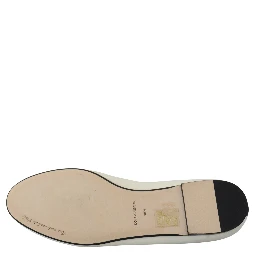 White Velvet Slip Ons Loafers Flats Shoes