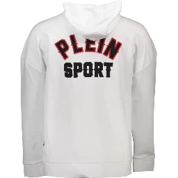 White Cotton Sweatshirt