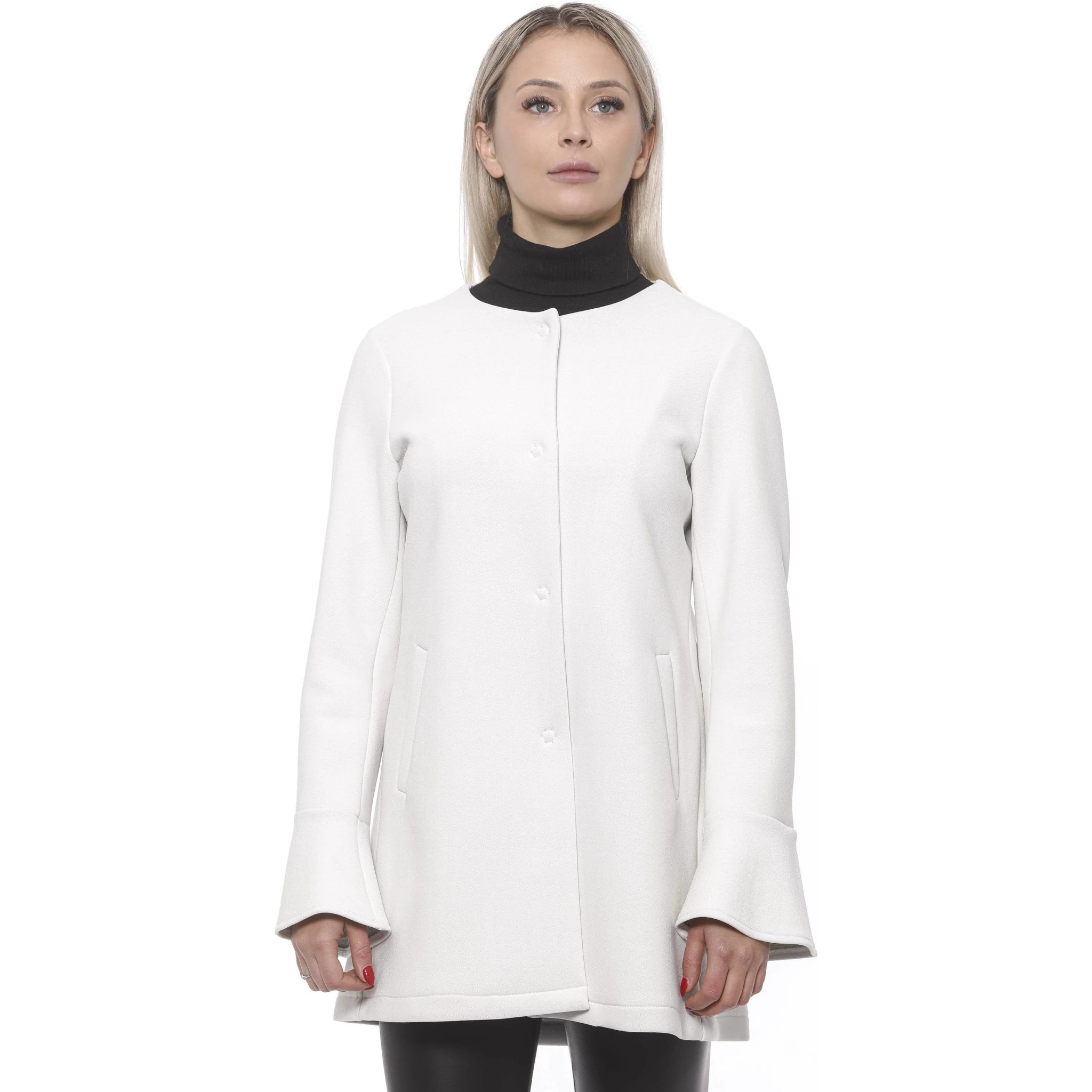 White Neoprene Jacket & Coat