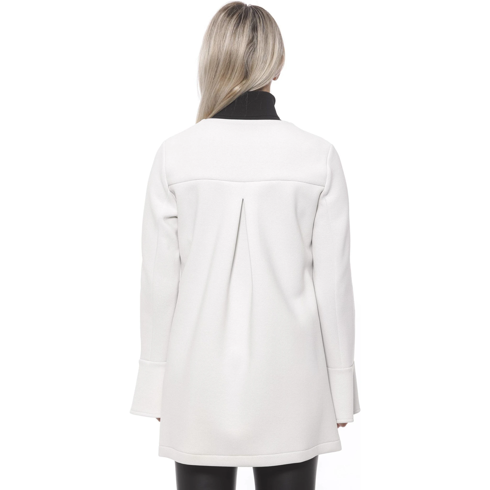White Neoprene Jacket & Coat