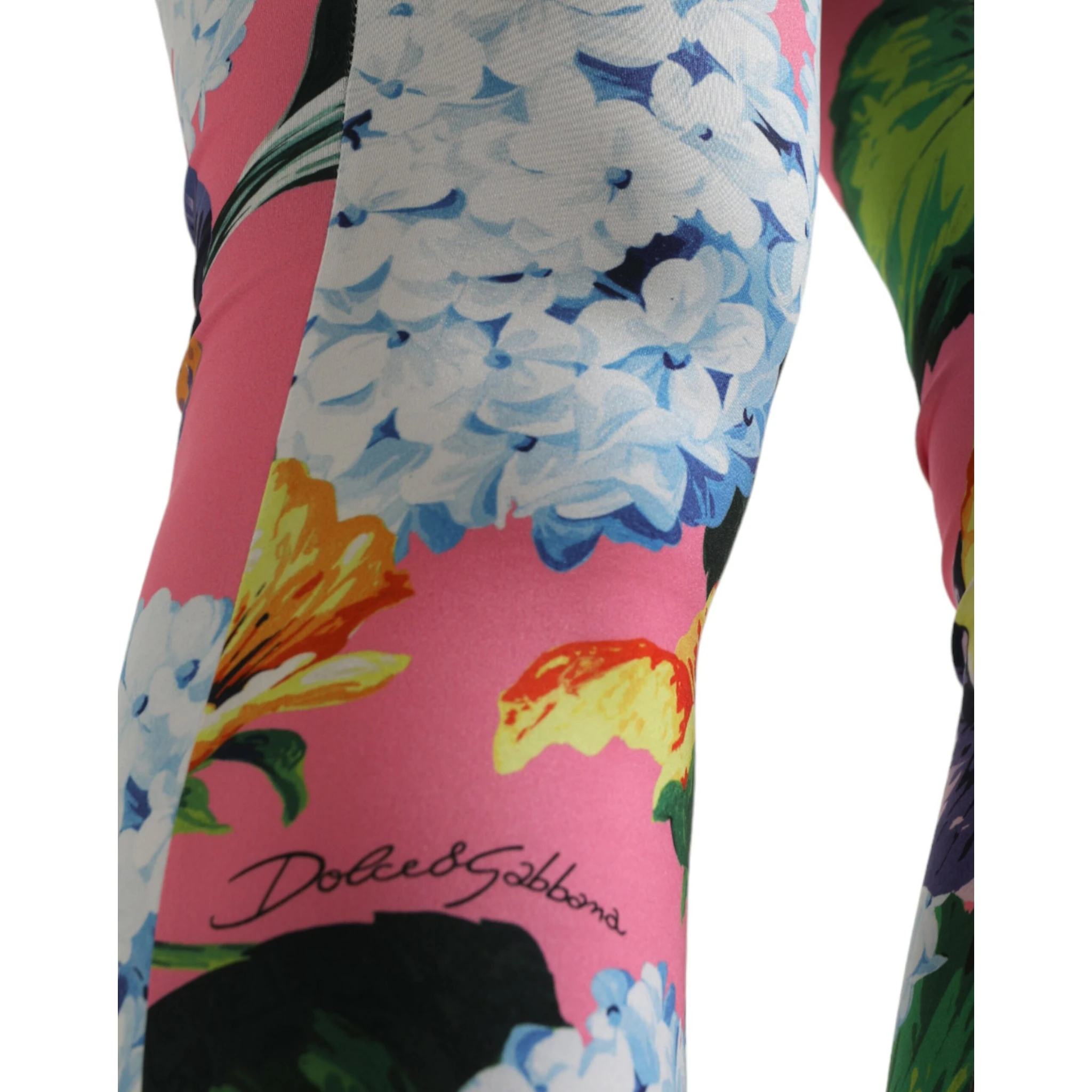 Multicolor Floral High Waist Leggings Pants