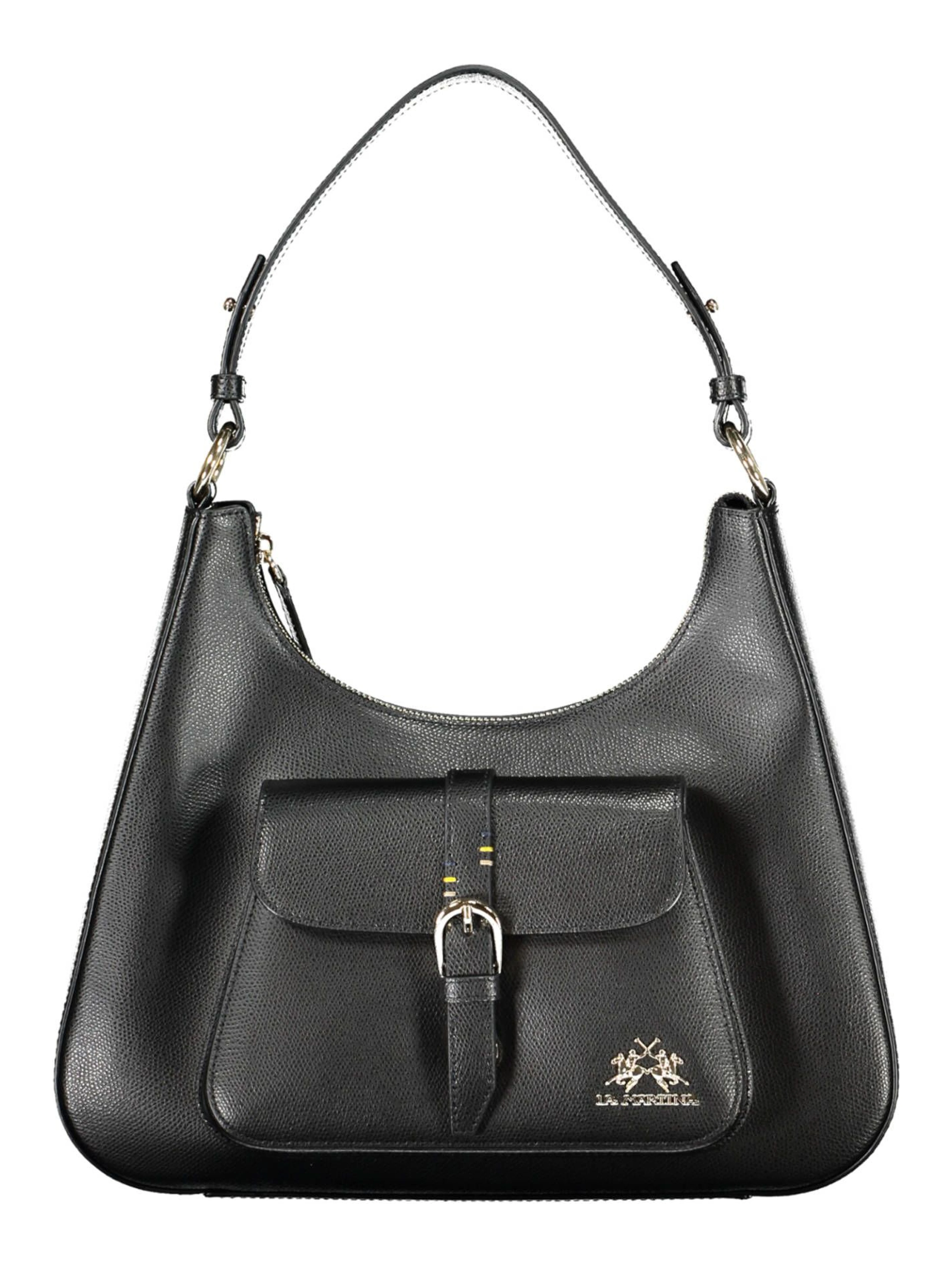 Black Leather Handbag