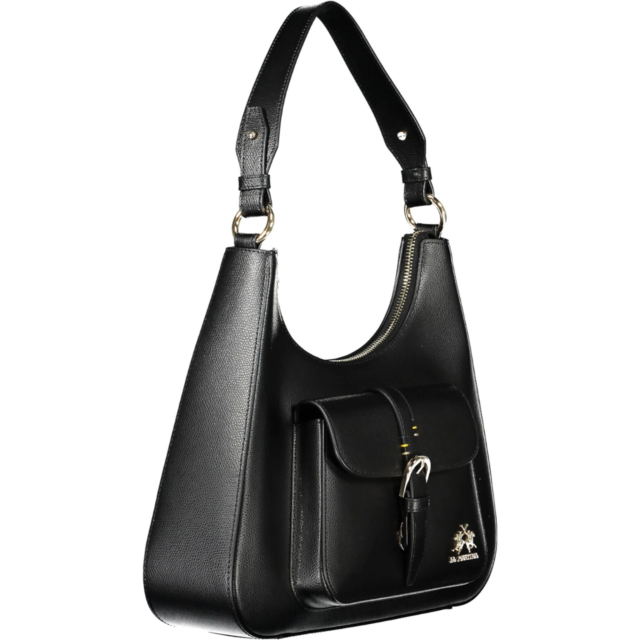 Black Leather Handbag