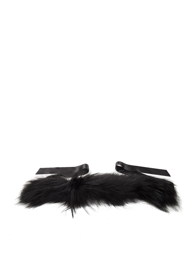 Black Raccoon Fur Other Accessory