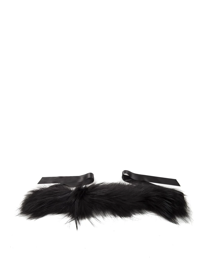 Black Raccoon Fur Other Accessory