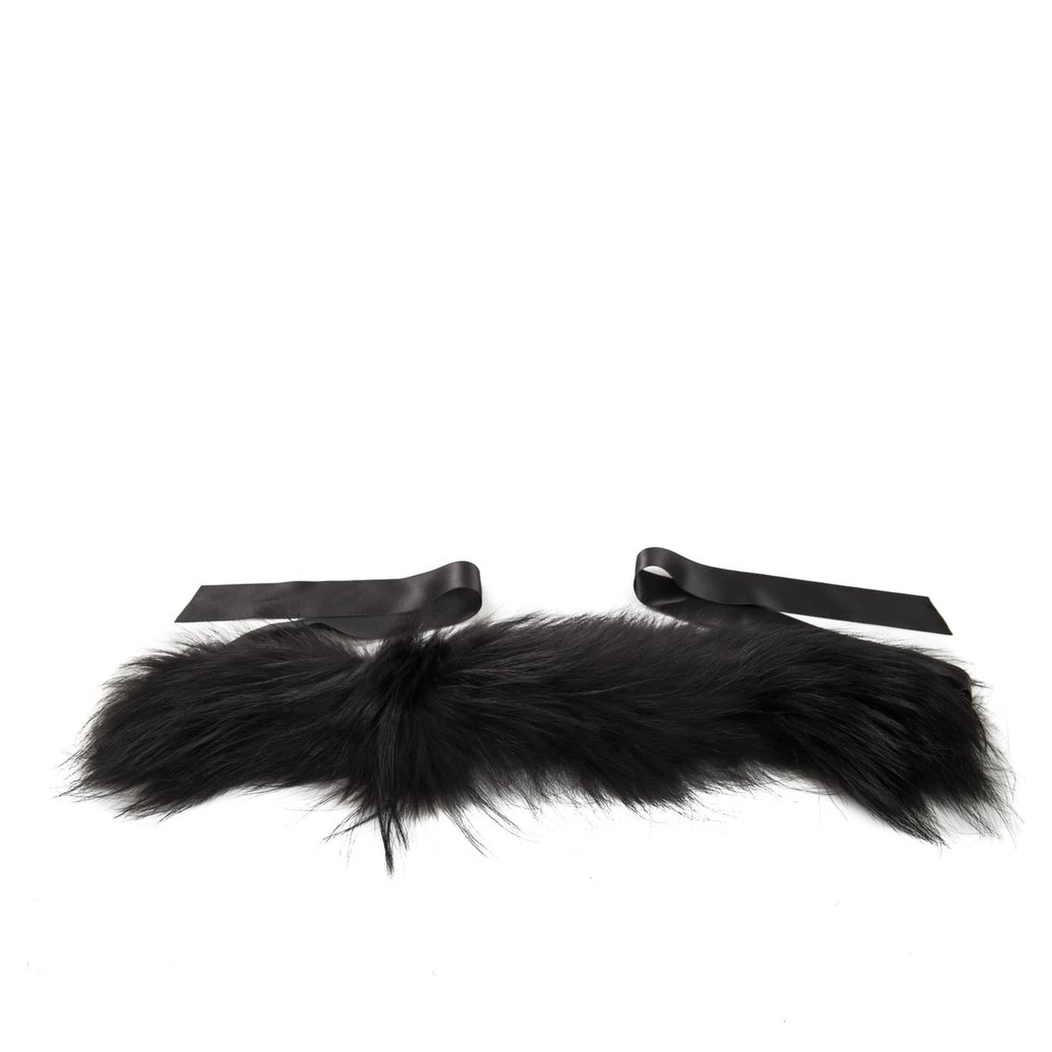 Black Raccoon Fur Other Accessory