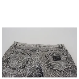 Grey Washed Cotton Slim Fit Men Denim Jeans
