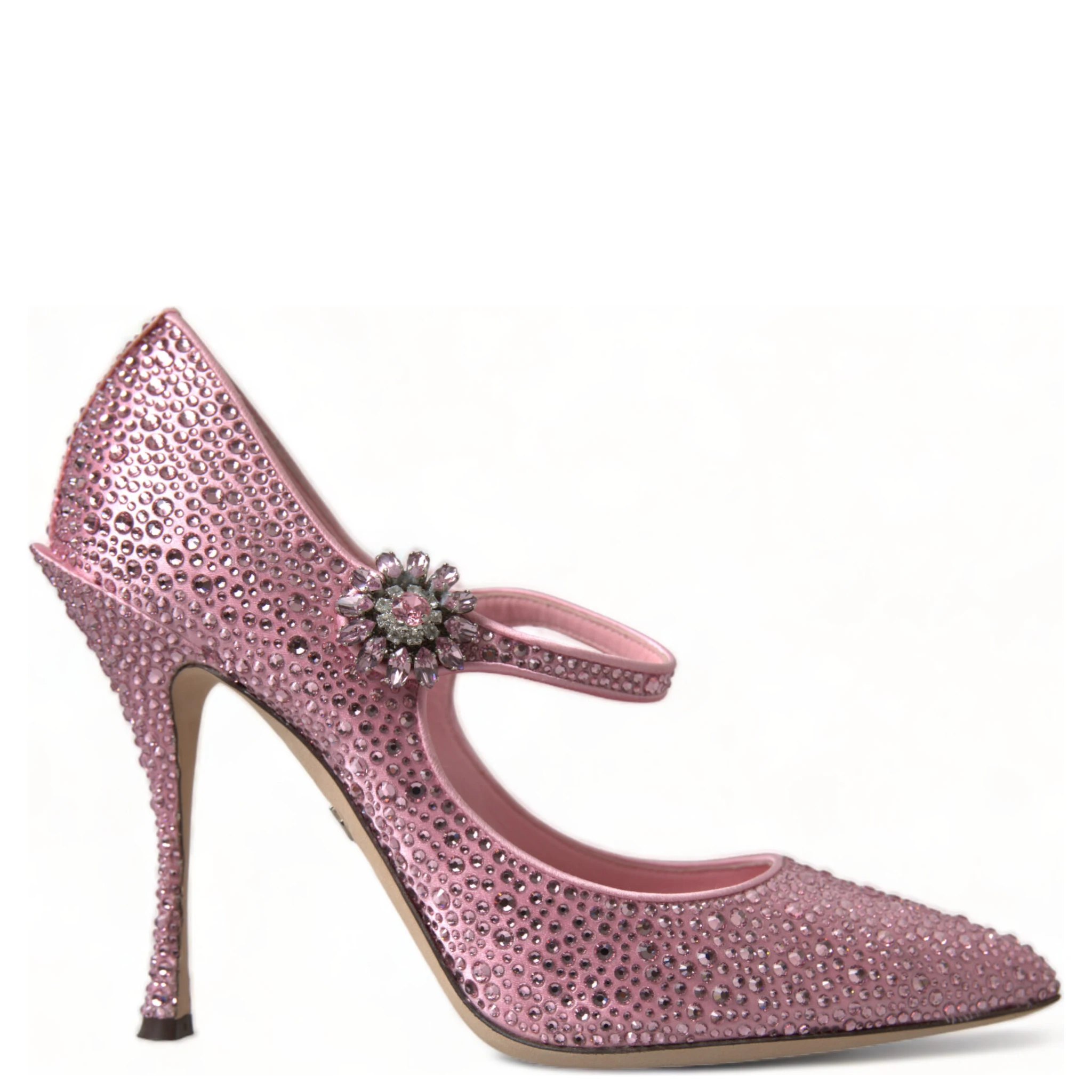 Pink Strass Crystal Heels Pumps Shoes