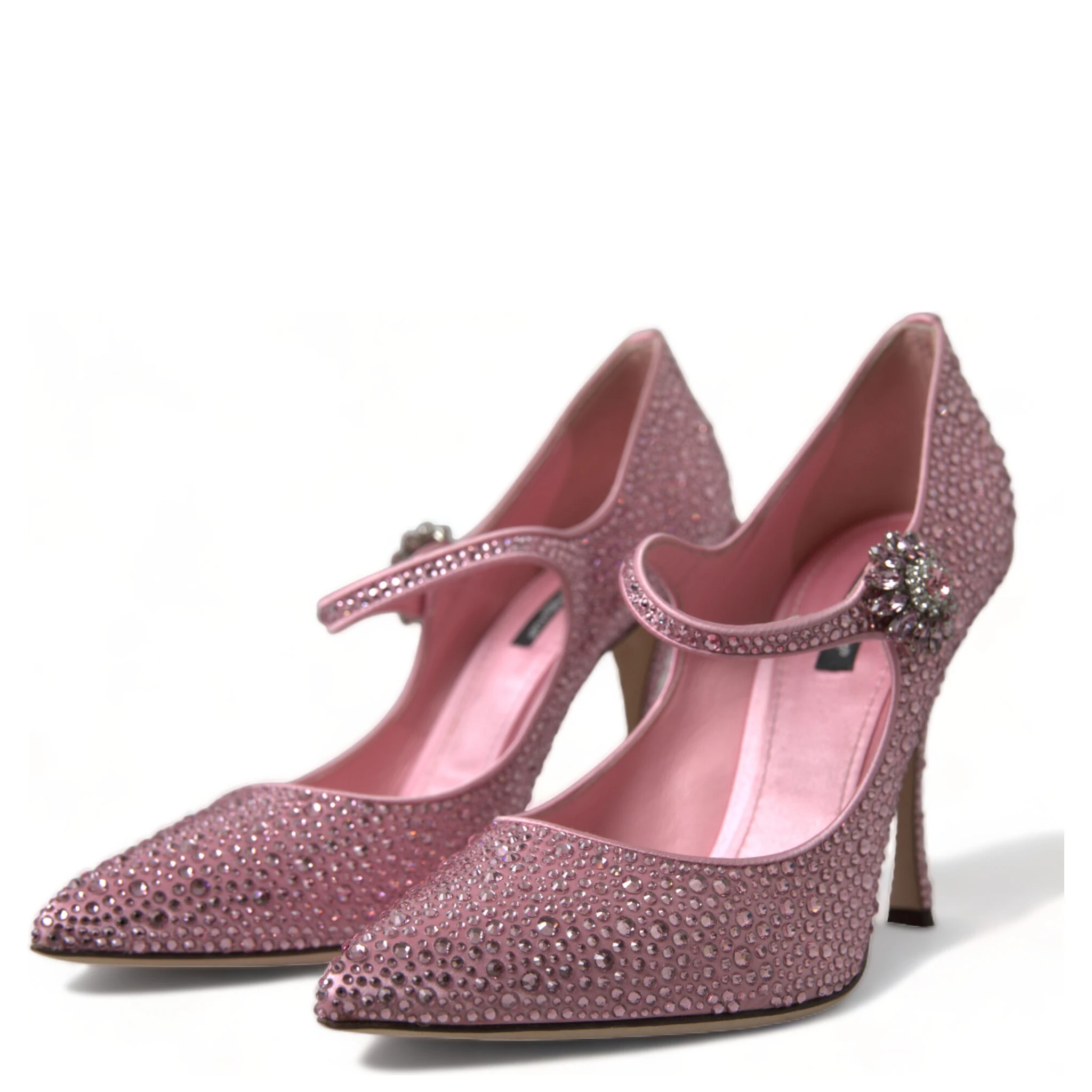 Pink Strass Crystal Heels Pumps Shoes