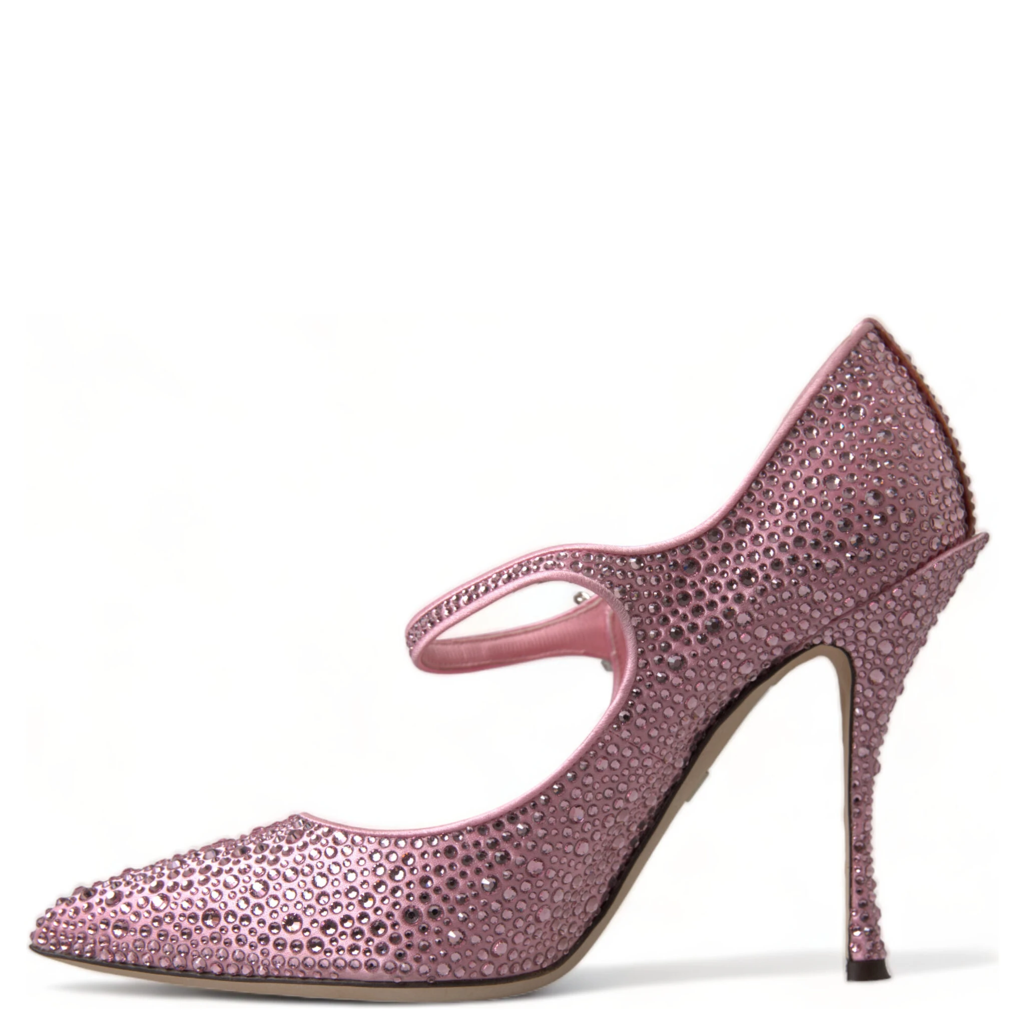 Pink Strass Crystal Heels Pumps Shoes