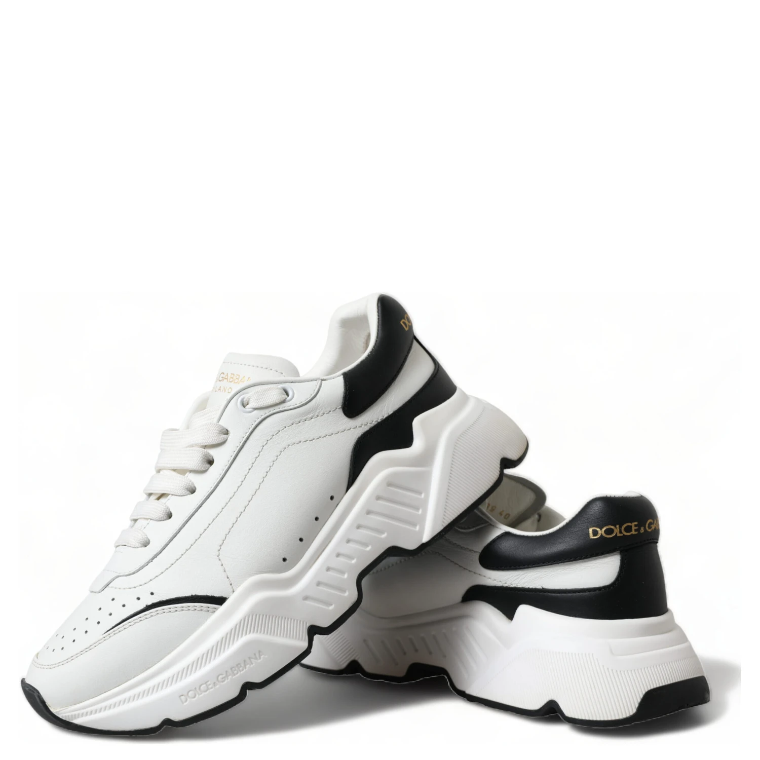 White Black Low Top Daymaster Sneakers Shoes