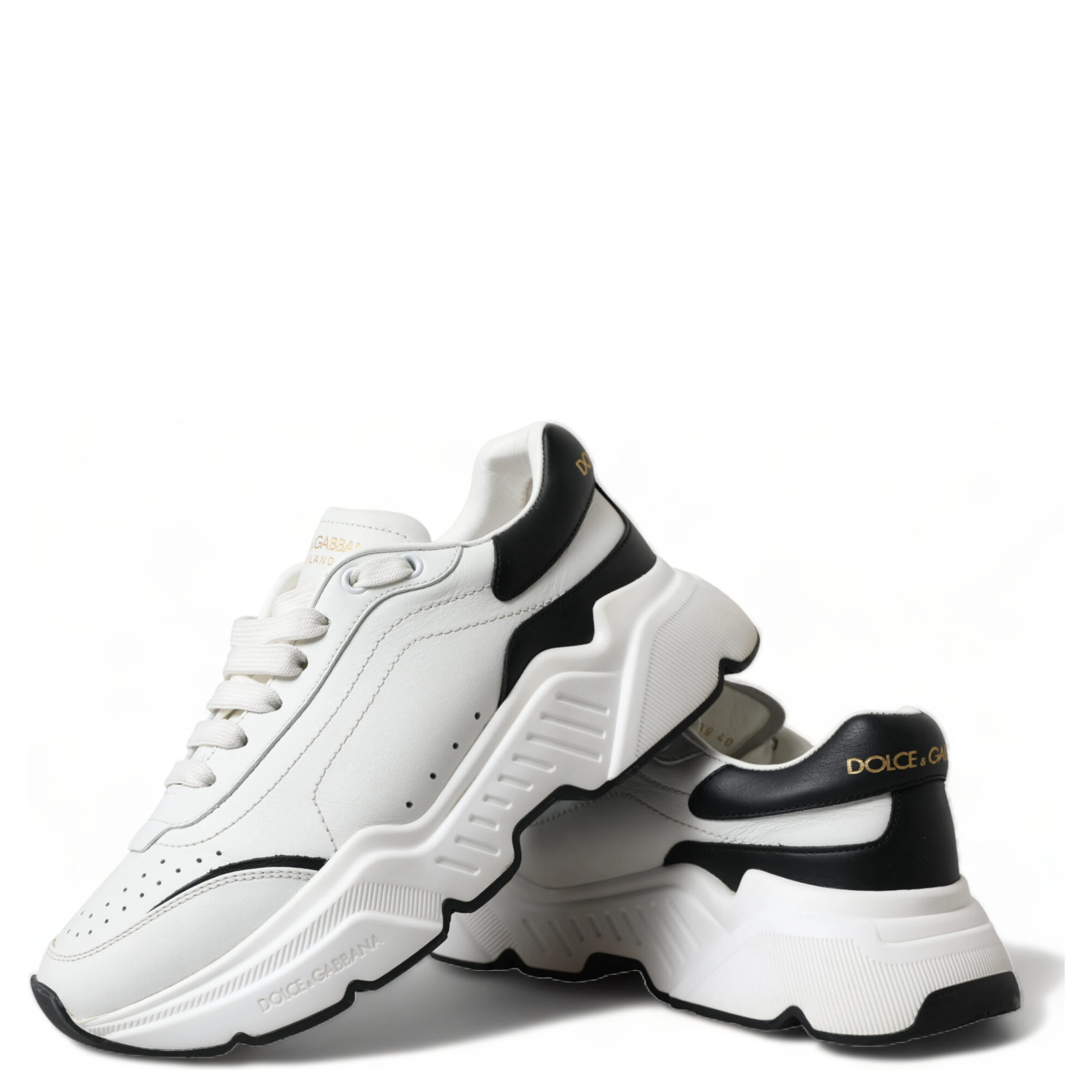 White Black Low Top Daymaster Sneakers Shoes
