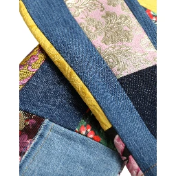 Multicolor Patchwork GRACE Skinny Denim Jeans