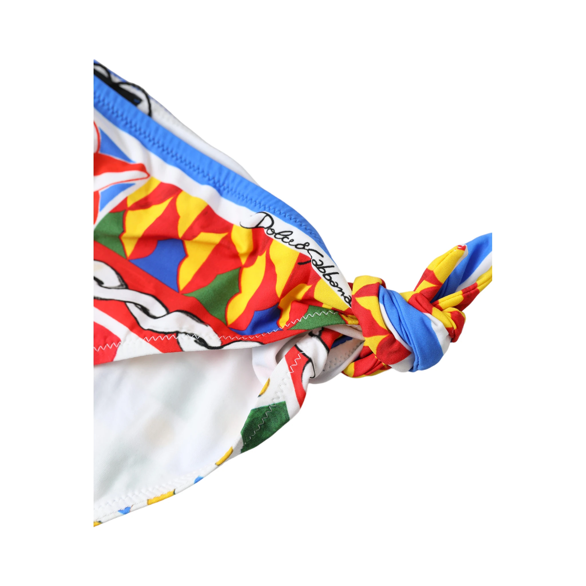 Multicolor Carretto Bottom Swim Beachwear Bikini