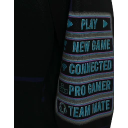 Black Logo Print Hooded Sweatshirt Sweater