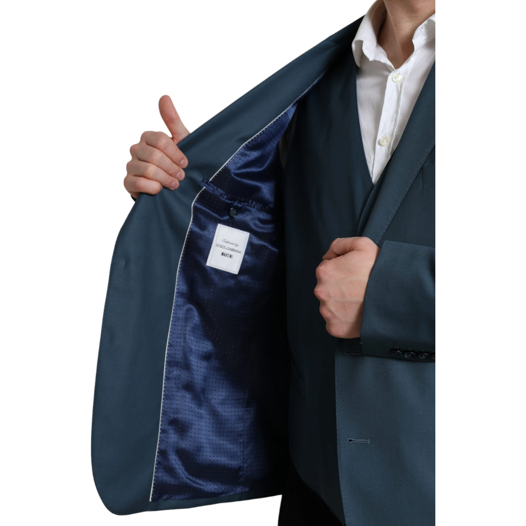 Green Single Breasted 2 Piece MARTINI Suit