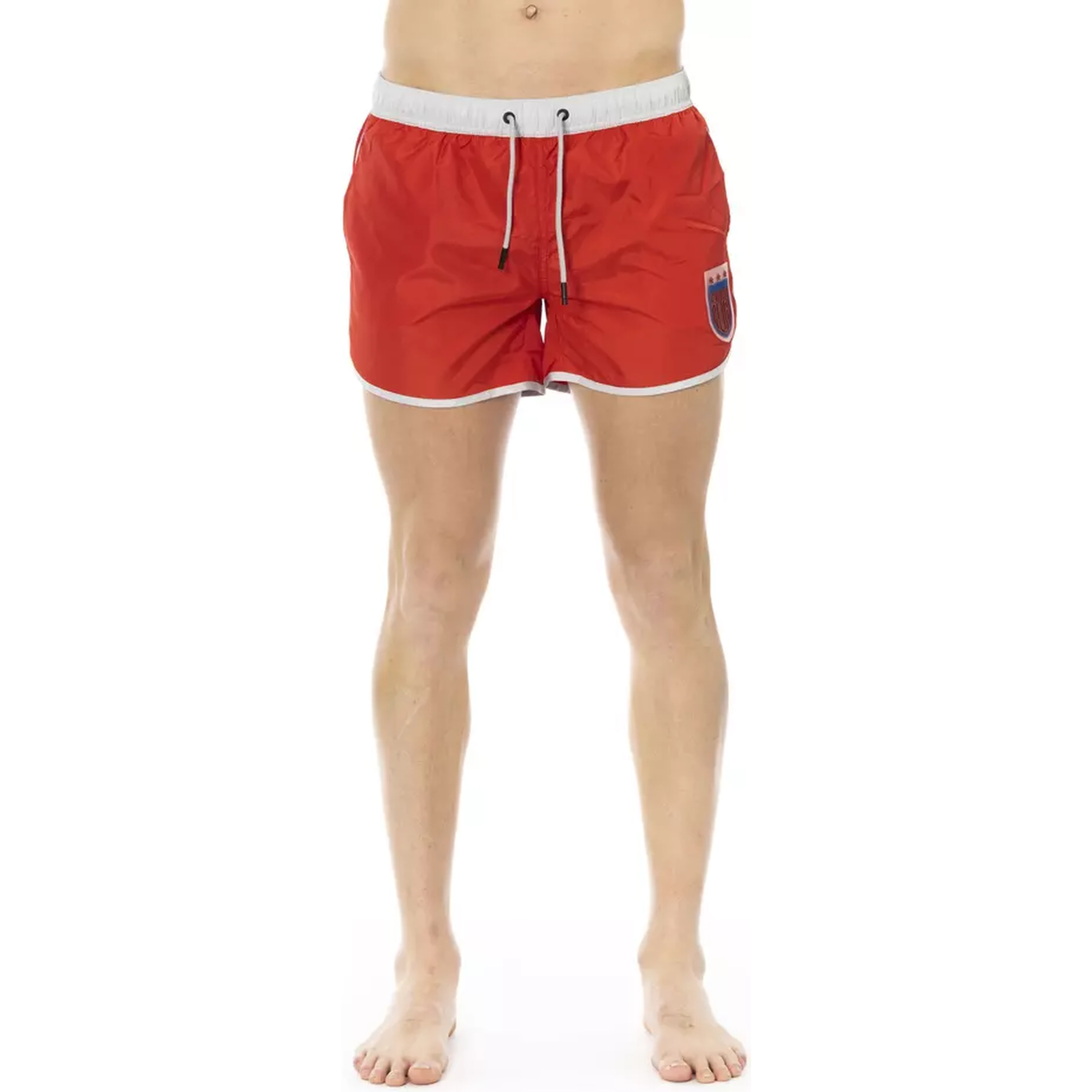 Red Polyester Swimwear