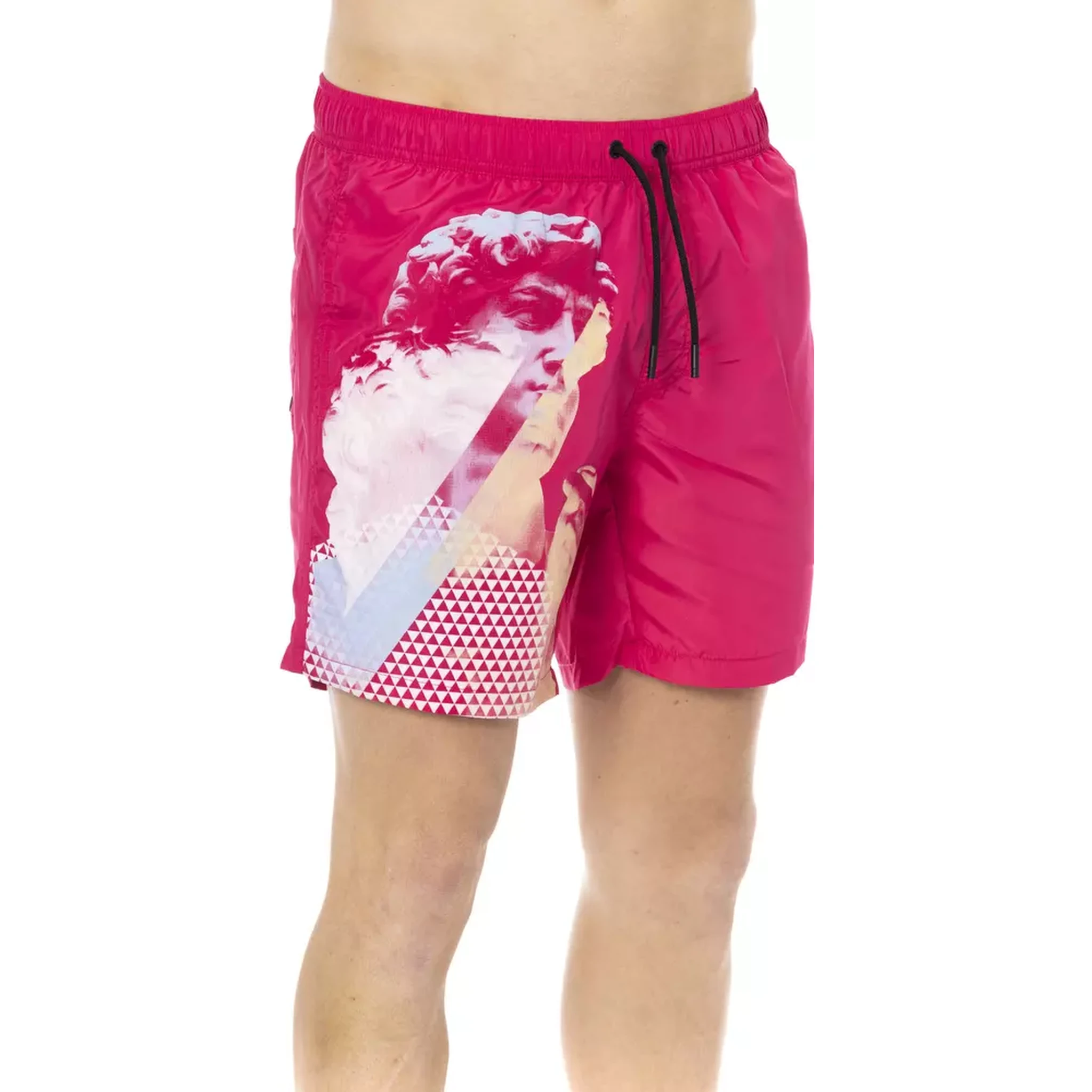 Fuchsia Polyester Swimwear