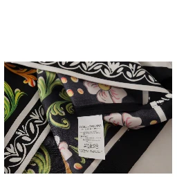Multicolor Printed Baroque Loose Long Sleeve