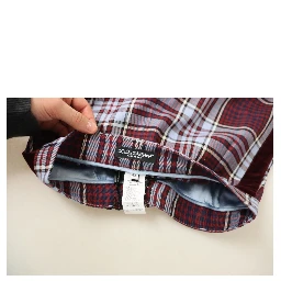 Gray Checked High Waist Cropped Trouser Pants