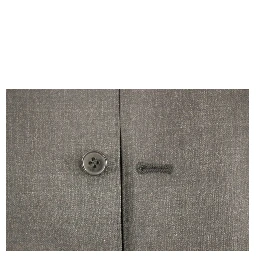 Gray Wool Formal Dress Vest Gilet Weste