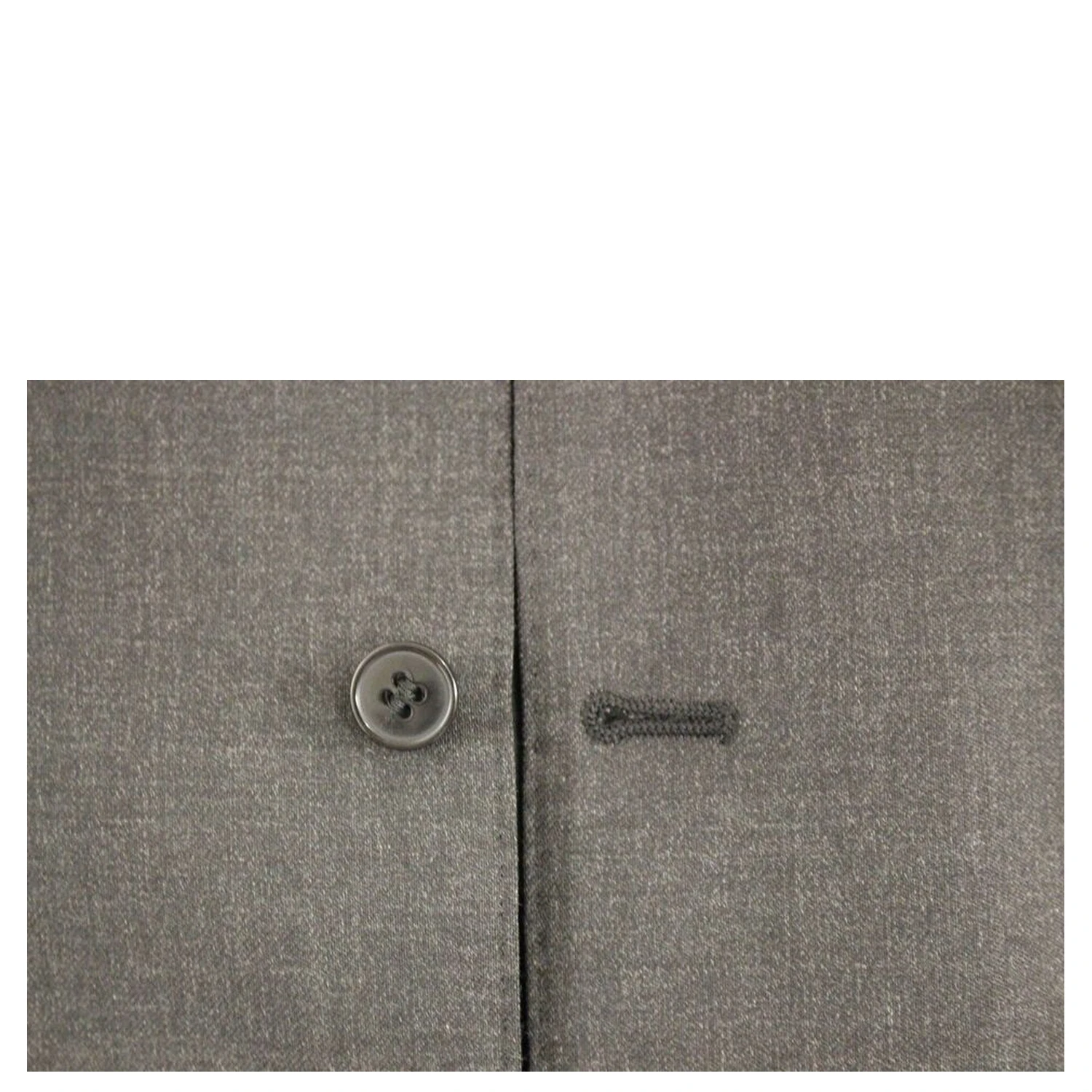 Gray Wool Formal Dress Vest Gilet Weste